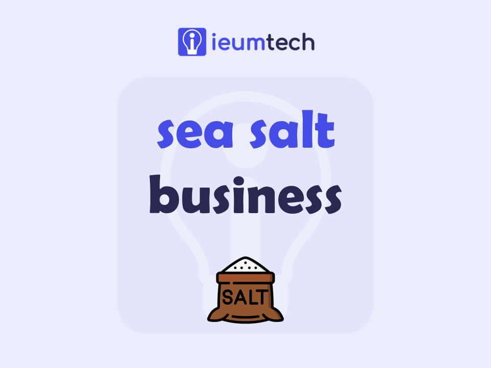 How To Start A Sea Salt Business?